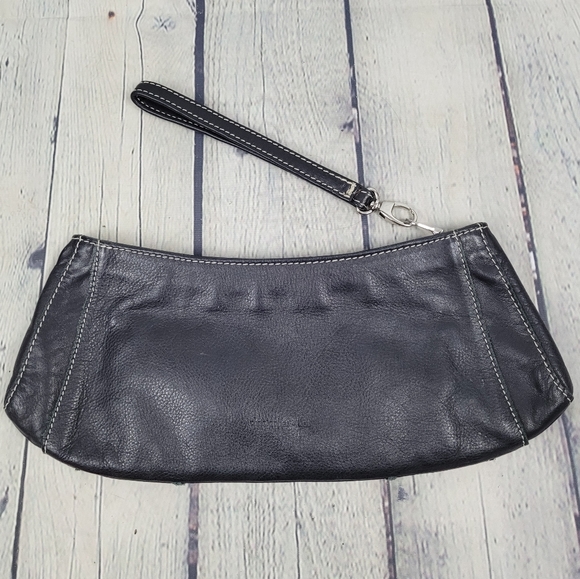 CHRISTOPHER KON | leather zip wristlet - Picture 2 of 11